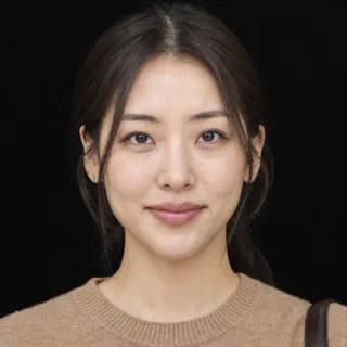 AI-generated character Hana Seo, front